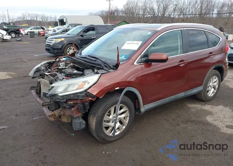2015 Honda Cr-V Ex-L from USA, damaged, VIN 5J6RM4H7XFL054394